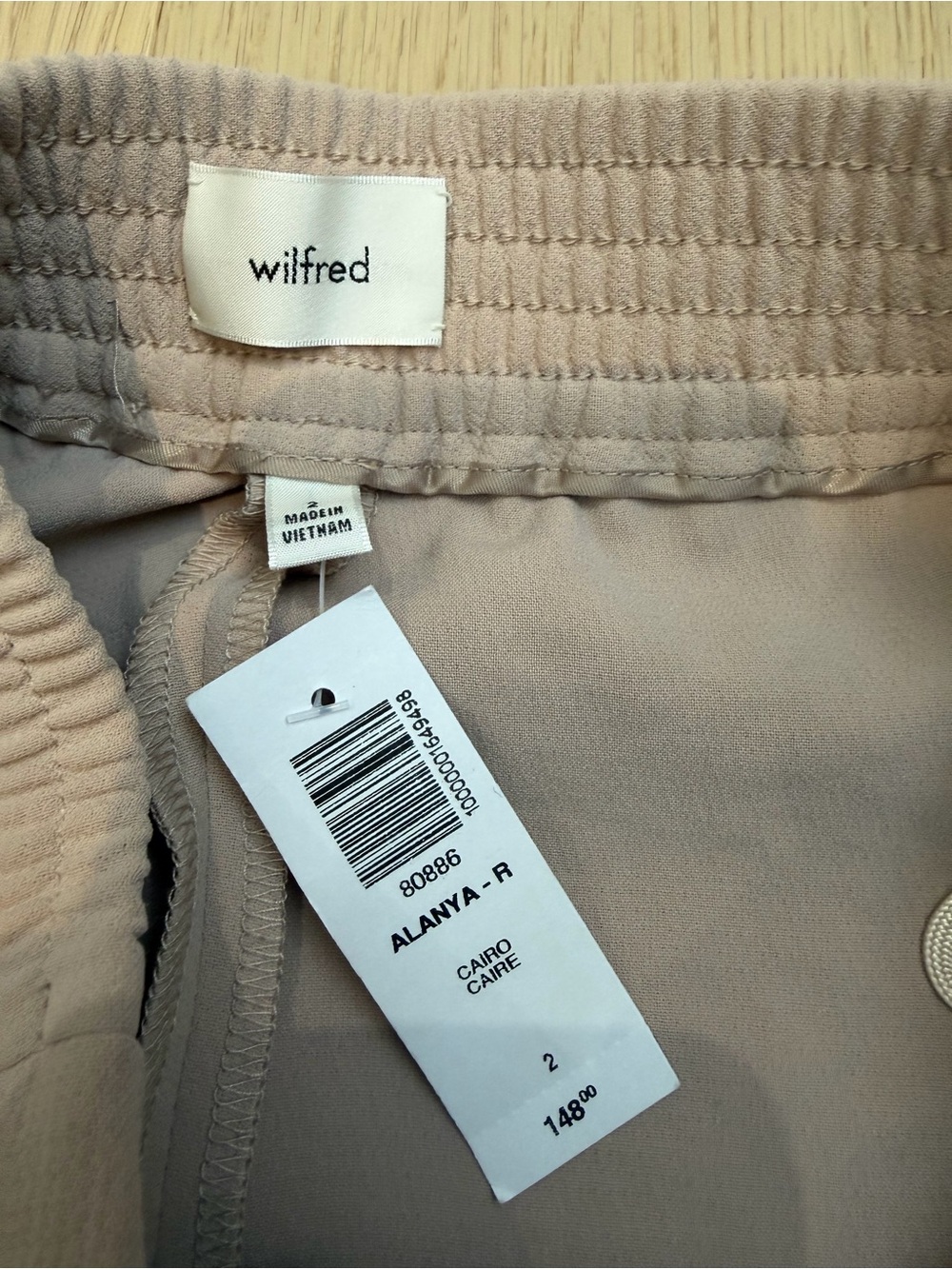 Aritzia Wilfred Alanya Pants in Cairo